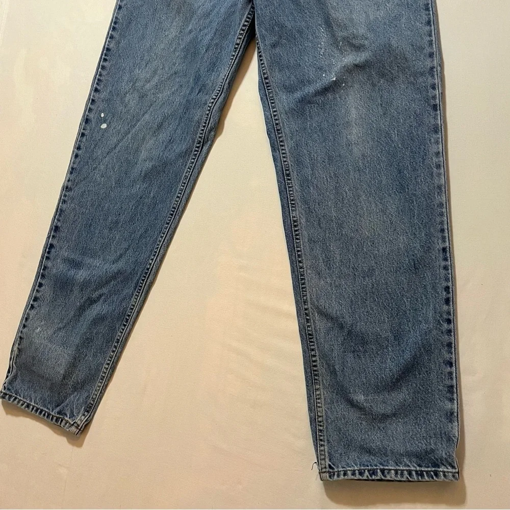 Levi's 550 Orange Tab‎ Relaxed Tapered Jeans Light Wash Mens 38x34 Y2K Vintage